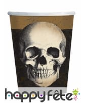 Déco motif tête de mort pour table de Halloween, image 1