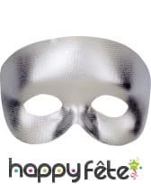 Demi-masque uni avec élastique, image 1