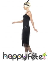 Déguisement noir années 20 femme sexy, image 2