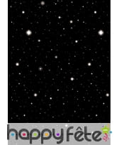 Décoration nuit étoilée en rouleau
