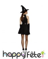 Déguisement noir sexy de sorcière, image 2