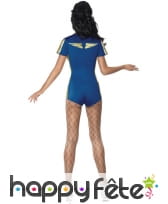Déguisement pilote bleu sexy, image 3