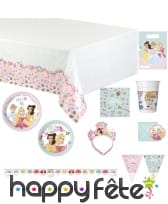 Déco Princesses Disney pour table d'anniversaire