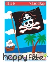 Décorations pirate de table d'anniversaire, image 4