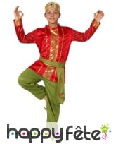 Déguisement petit danseur de bollywood