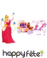 Décoration princesse et son carosse