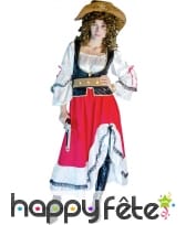 Déguisement pirate femme des caraibes