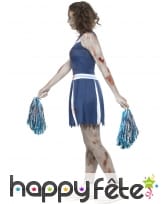 Déguisement pompom girl zombie adolescente, image 2