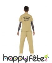 Déguisement prisonnier haute sécurité adolescent, image 1