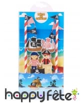Décoration pirate pour gâteau