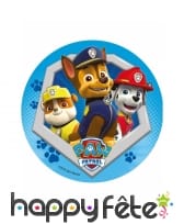 Disque Pat Patrouille de 14,5 cm en azyme, image 2