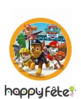 Disque Pat Patrouille de 14,5 cm en azyme, image 4