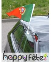 Drapeau Portugal pour voiture de 30 x 46cm, image 1