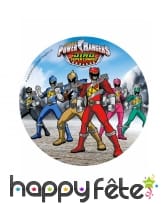 Disque Power Rangers de 21cm en azyme, image 1