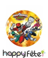 Disque Power Rangers de 21cm en azyme, image 2