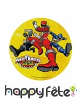 Disque Power Rangers de 21cm en azyme, image 3