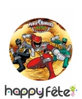 Disque Power Rangers de 21cm en azyme, image 4