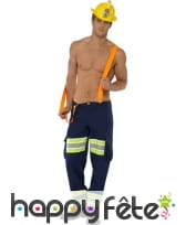 Déguisement pompier sexy homme, image 2