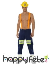 Déguisement pompier sexy homme