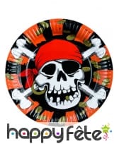 Décorations pirate tête de mort pour anniversaire, image 1