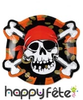 Décorations pirate tête de mort pour anniversaire, image 2