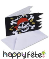 Décorations pirate tête de mort pour anniversaire, image 3