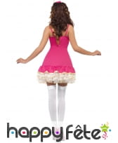 Déguisement pirate tutu femme sexy rose, image 2