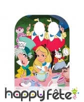 Double passe tête Alice au pays des merveilles