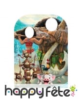 Double passe tête Vaiana pour enfant