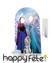 Double passe-têtes reine des neiges