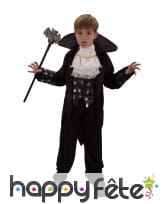 Déguisement petit vampire élégant avec araignées, image 3