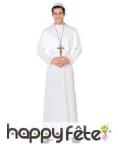Déguisement robe blanche de pape