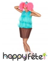 D&eacute;guisement robe cupcake turquoise, image 1