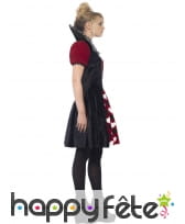 Déguisement reine de coeur sinistre pour ado, image 2