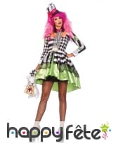 Déguisement robe de chapelier fou