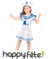 D&eacute;guisement robe de marin pour petite fille, image 1
