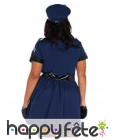Déguisement robe de policière grande taille, image 1