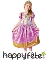 Déguisement robe de Raiponce pour fillette