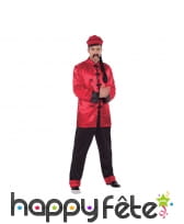 Déguisement rouge de chinois
