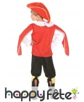 Déguisement rouge de petit Mousquetaire, image 2