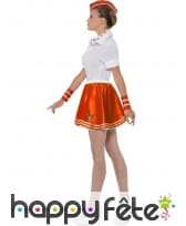 Déguisement rouge hotesse de l'air, image 2