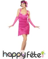 Déguisement rose jeune fille délurée sexy, image 2