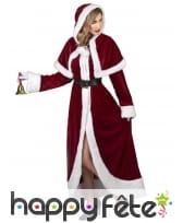 Déguisement robe luxe de Mère Noël, image 1