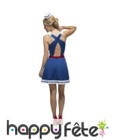 Déguisement robe marin bleu, image 2