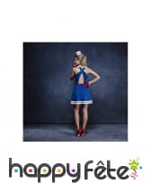 Déguisement robe marin bleu, image 3