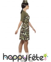 Déguisement robe militaire camouflage, image 2