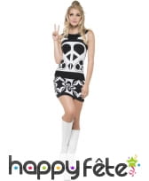 Déguisement robe Peace Lover pour femme