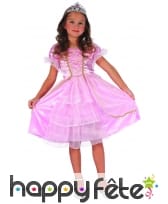 Déguisement robe rose de petite princesse, image 3