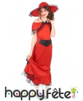 Déguisemet robe rouge de Scarlett pour enfant, image 1