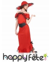 Déguisemet robe rouge de Scarlett pour enfant, image 2